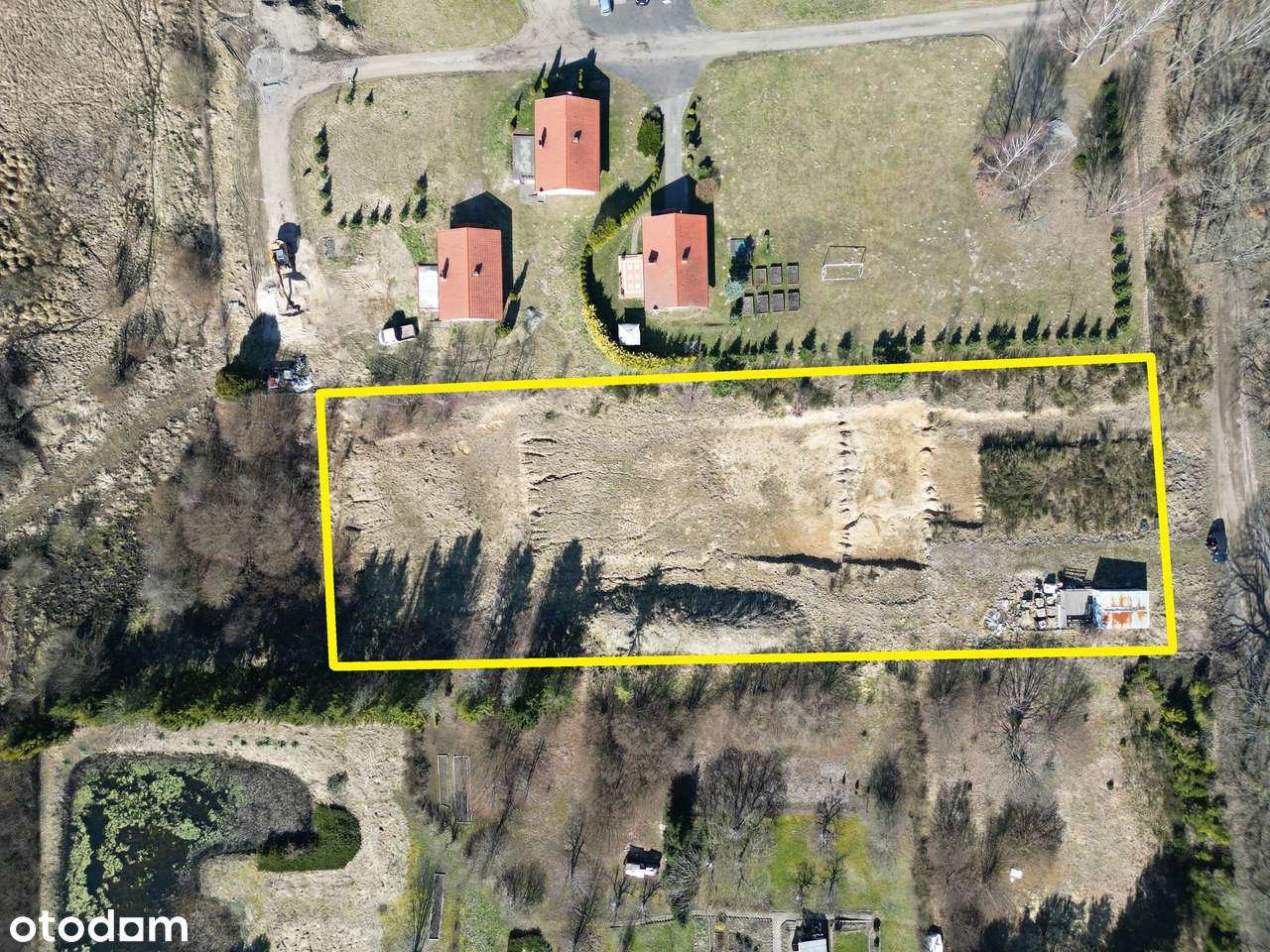 Działka z widokiem na Jezioro Lubiatowskie Koszalin - Pełny obrazek: 1/12