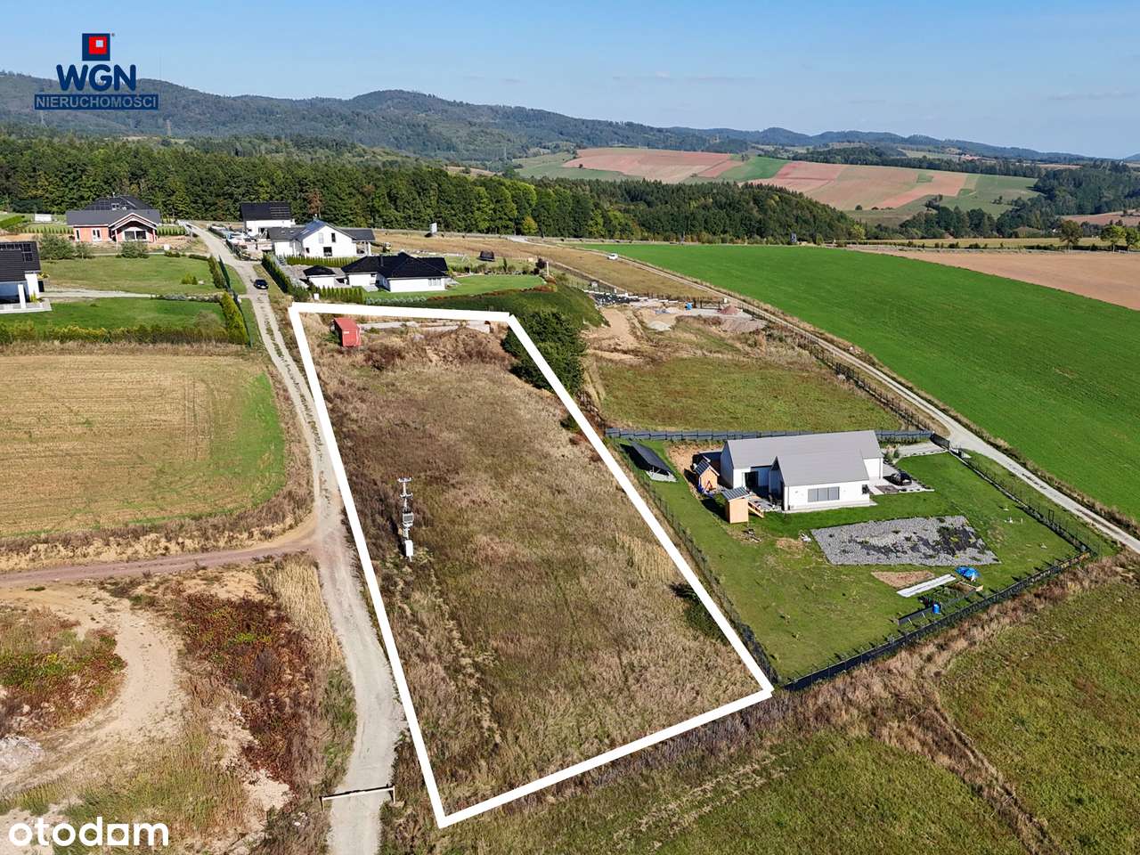 Działka budowlana z panoramicznym widokiem na góry. - Pełny obrazek: 5/20