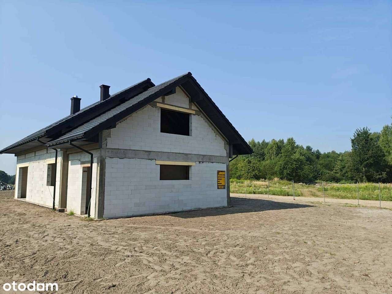 Dom na sprzedaż • Stan surowy otwarty • Działka 12,5 ar - Pełny obrazek: 5/9