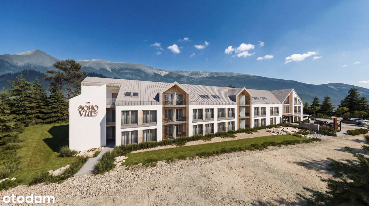 Apartament z widokiem na Śnieżkę - Basen, Jacuzzi, Sauna. (lokal A6)