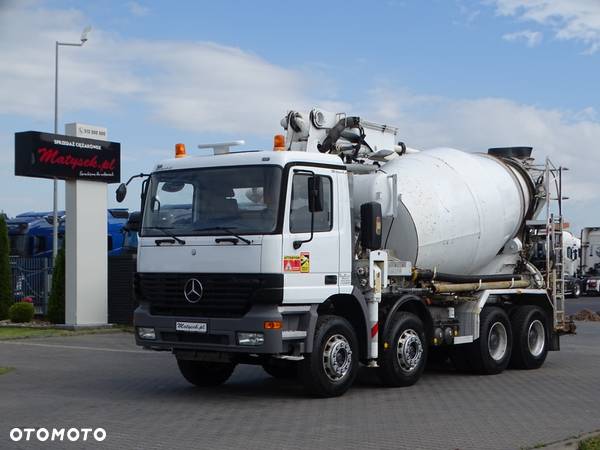 Mercedes-Benz ACTROS 3235 / POMPOGRUSZKA /  BETONIARKA LIEBHERR + POMPA PUTZMEISTER PUMI 21.67 / PILOT / - 1