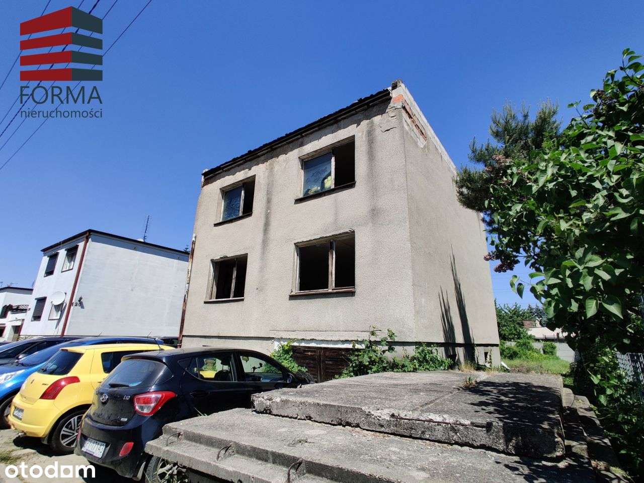 Działka z budynkiem do wyburzenia-6