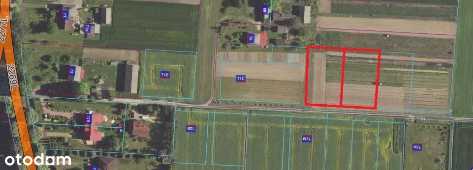 Działki pod zabudowę jednorodzinną w Żabiej Woli-0