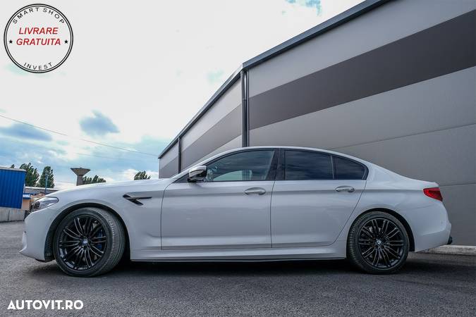 Extensii Praguri Laterale BMW Seria 5 G30 G31 (2017+) M Design Negru Lucios- livrare gratuita - 10