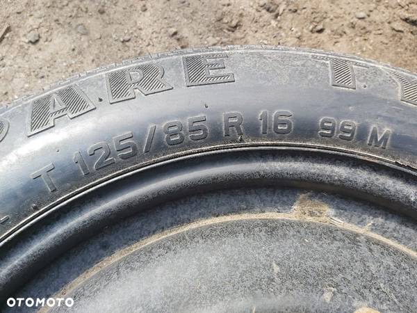 KOŁO DOJAZDOWE FORD T125/85R16 4,0BX16X25 - 2