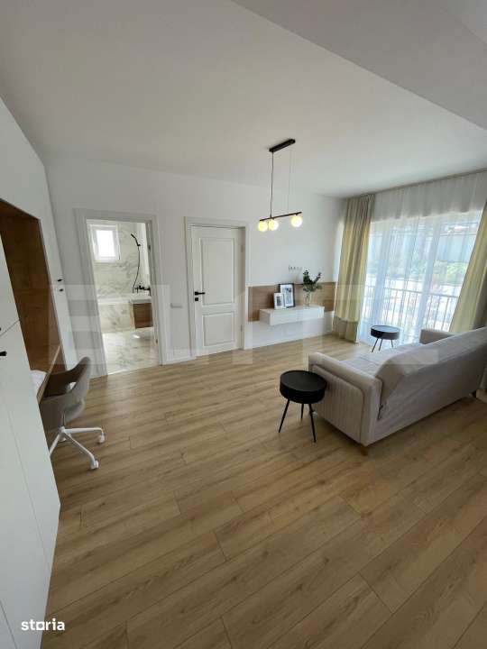 Apartament mobilat si utilat, incalzire in pardoseala, garaj, zona Ter - Imagine principală: 2/9