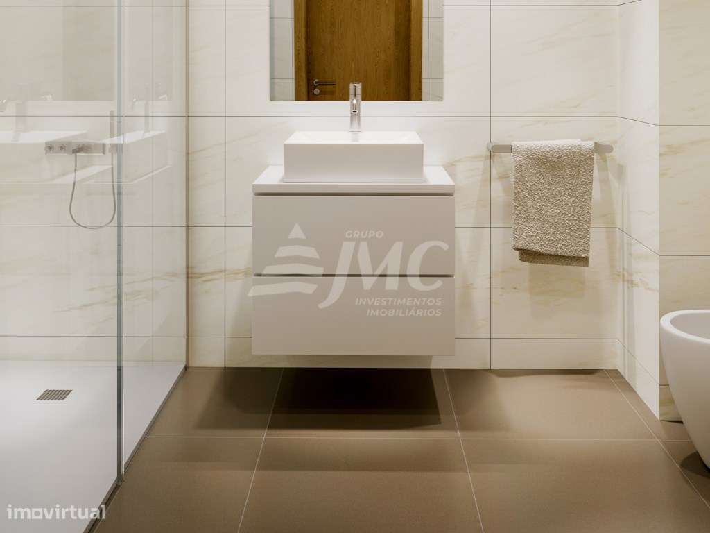 T2 com terraço a 500mts da Câmara - Maia - Centro-14