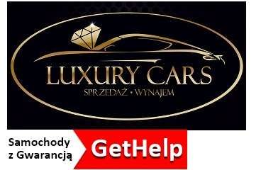 Luxury Cars auta z gwarancją GetHelp logo