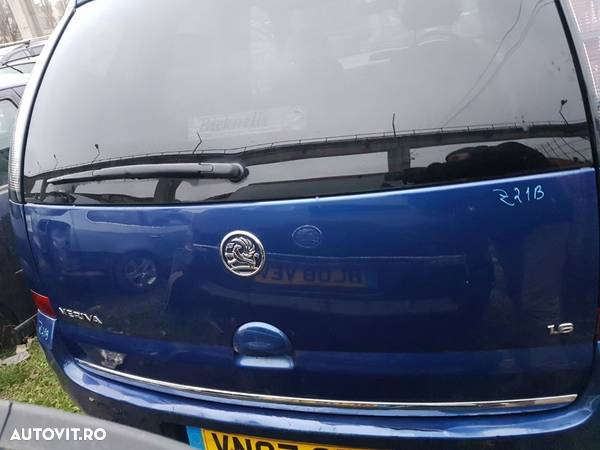 Hayon / Haion / Portbagaj cu Luneta / Geam Opel Meriva A 2003 - 2010 Cod Culoare Z21B - 2