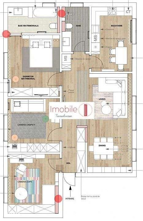 Apartament 4 camere Lux | zona Iulius Mall-8