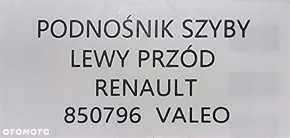 NOWY PODNOŚNIK SZYBY LEWY PRZÓD RENAULT MEGANE II - 850796 - 7