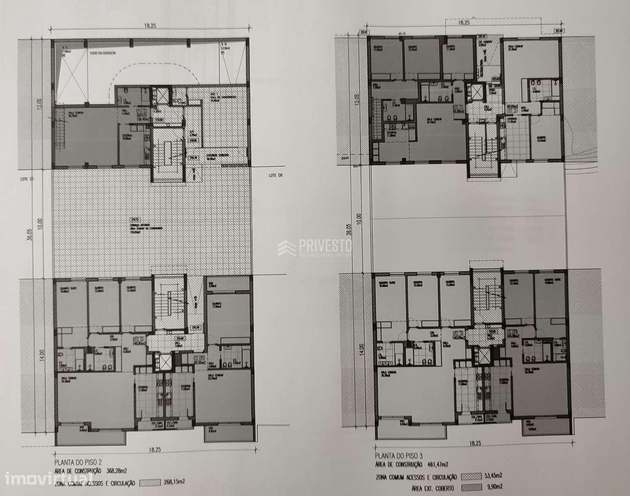 Lote com 658 m2 com projeto aprovado para prédio habitacional - Mina d - Grande imagem: 4/6