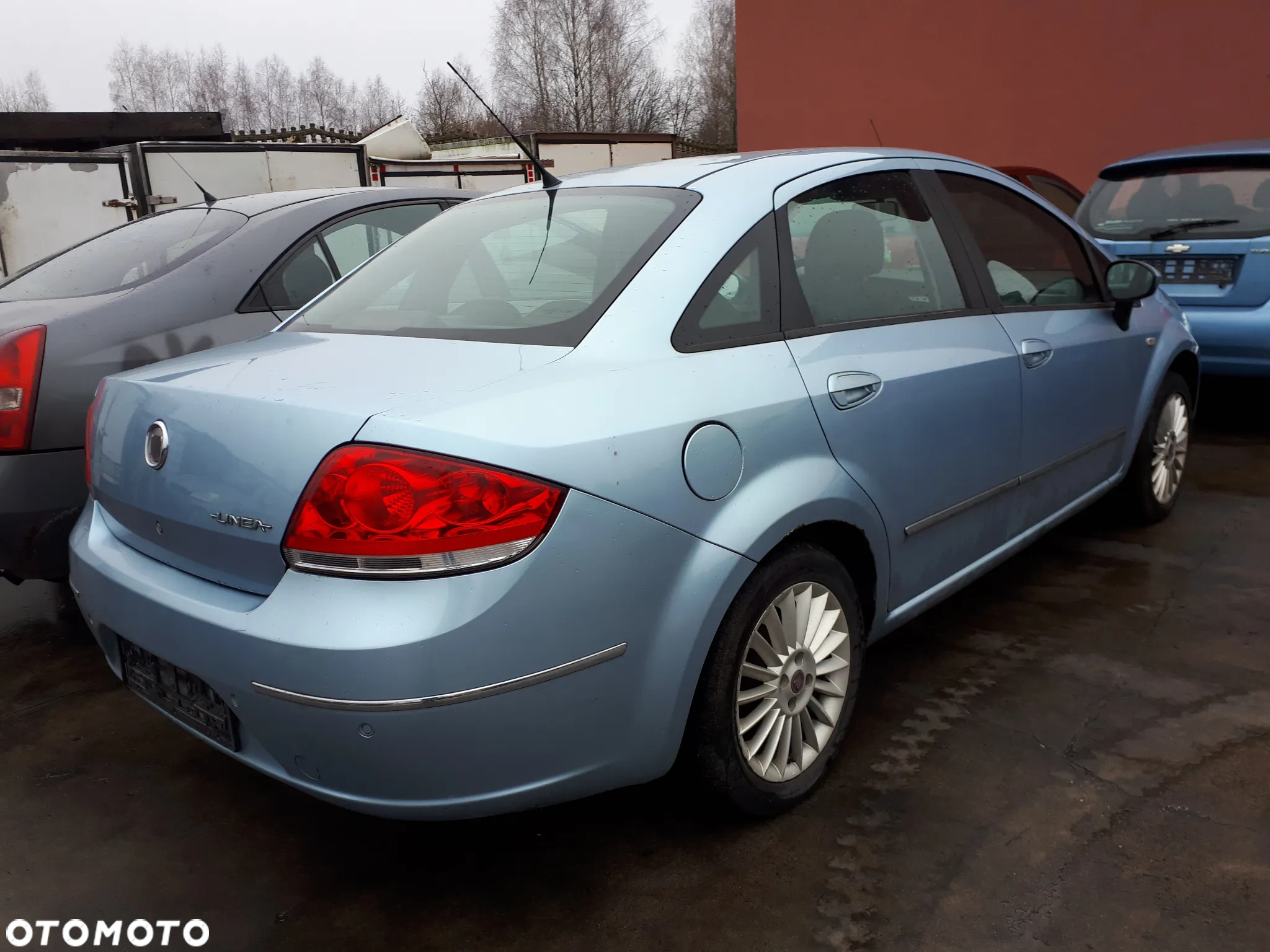 FIAT LINEA 07-12 ZDERZAK TYŁ TYLNY 484/B - 2