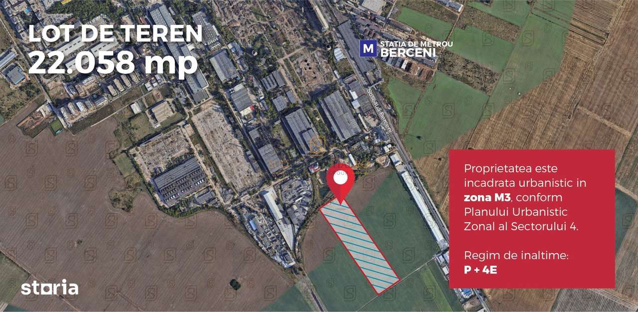 Teren intravilan, ideal investitie, zona IMGB, Sectorul 4-1