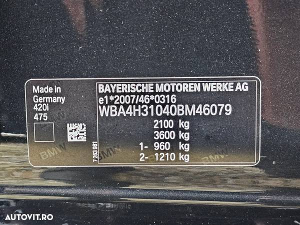 BMW Seria 4 420i Gran Coupe Aut. Luxury Line - 32