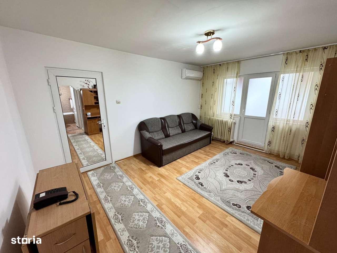 Mircea cel Batran - Apartament 2 camere, et. 3, mobilat/utilat complet-1