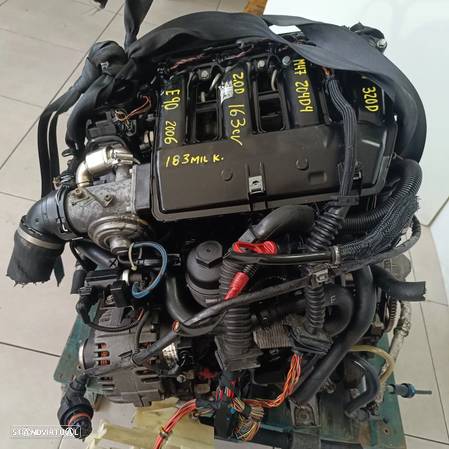 Motor BMW 320D 163cv E90 E91 2.0D M47 204d4 2006 - caixa velocidades automatica 6HP19 052MD - 3