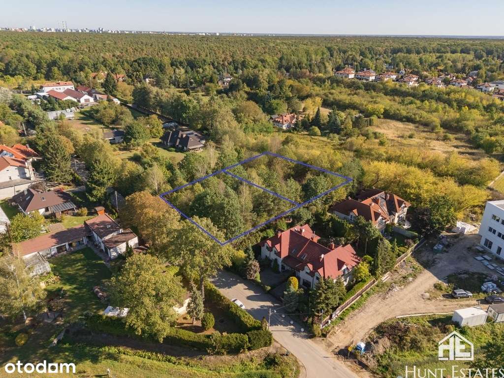 Działka oznaczona MN na Ursynowie Las Kabacki-0