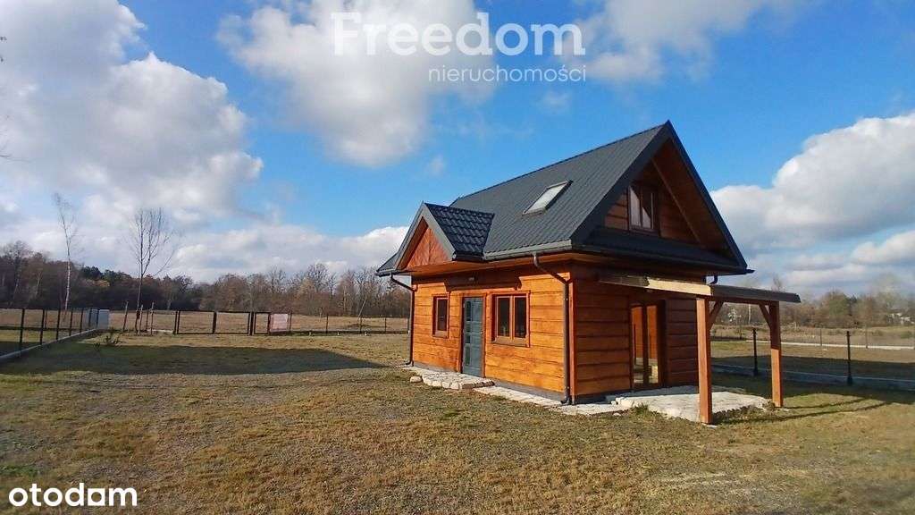 Dom drewniany 70m2 | 7ar | widok na las – Radawa - Pełny obrazek: 1/20