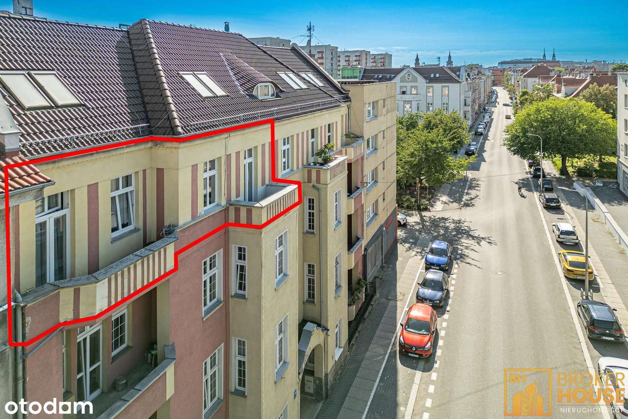 DUŻE MIESZKANIE W KAMIENICY Z BALKONAMI-7