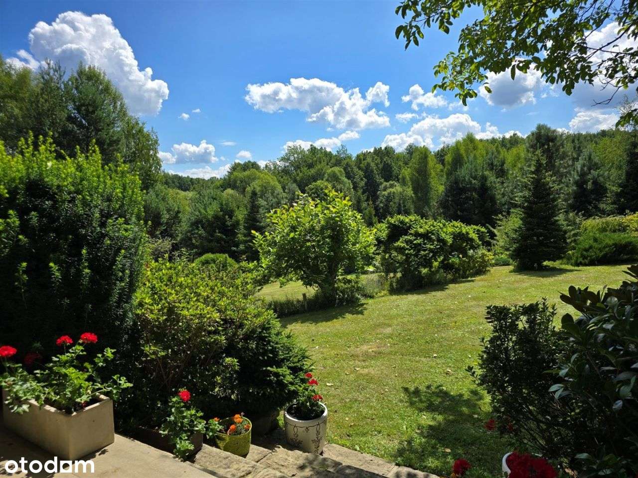 Siedliskowa rezydencja z dużym, pięknym ogrodem-11