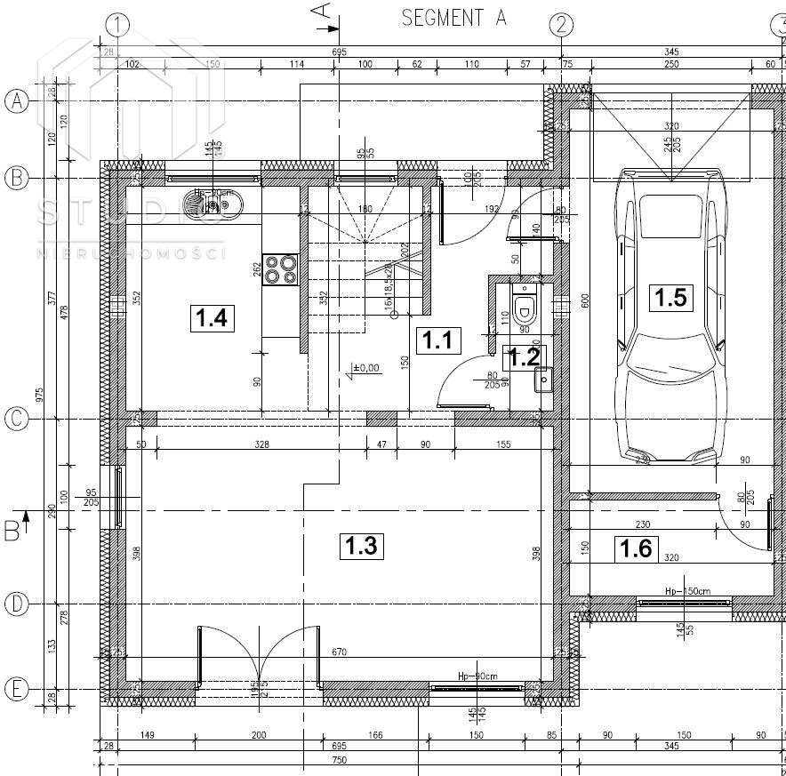 Bliźniak łączony garażem! Komorowice-bez prowizji-12