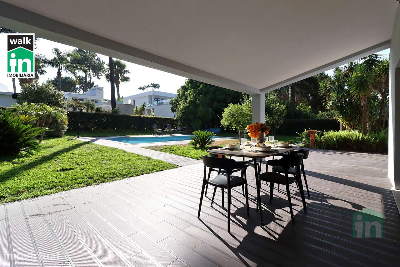 Moradia Térrea de Luxo V4 com Piscina na Herdade da Aroeira-43