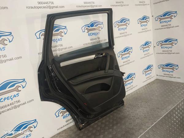 PORTA PORTAS TRASEIRA TRÁS ESQUERDA AUDI Q7 MOTOR PUXADOR VIDRO - 7