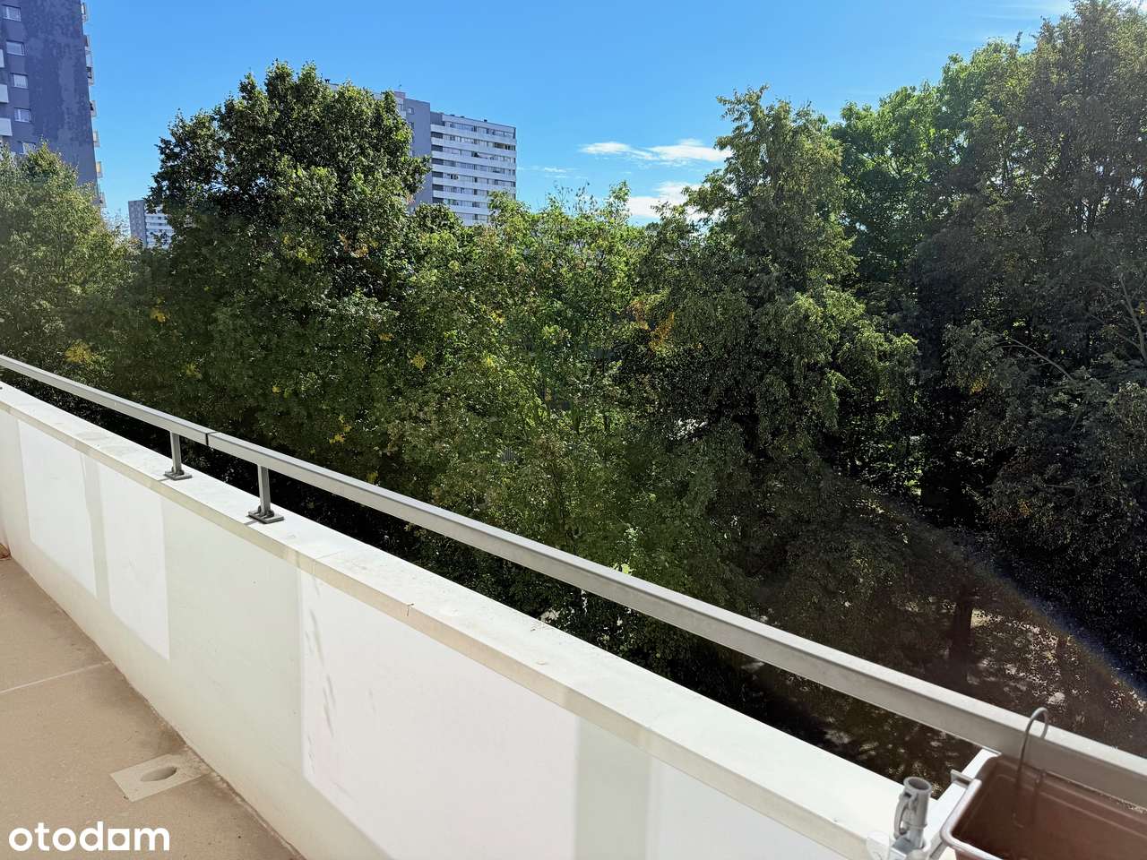 Unikalna lokalizacja, słoneczny balkon, widok na zieleń - Pełny obrazek: 2/12