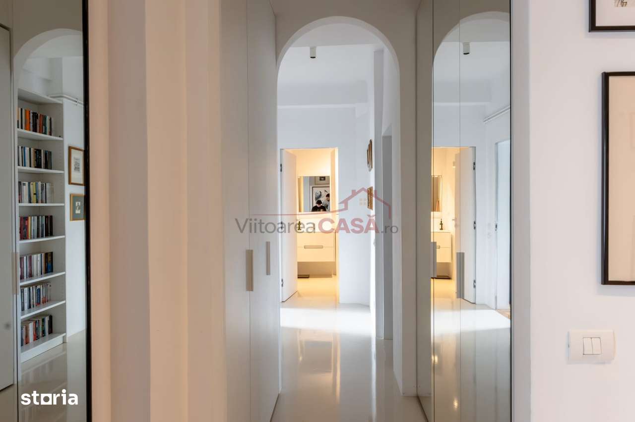 Pta Romana - 4 camere renovat complet - vedere deschisa spre parc-9