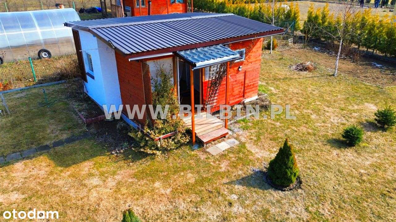 Ładna działka z domkiem na Rod Oaza Kuków !-2