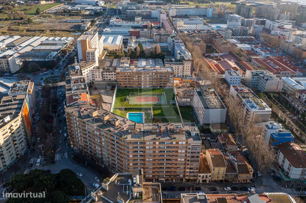 T3 Centro Matosinhos,Condomínio fechado,com varandas, garagem,arrumos-59
