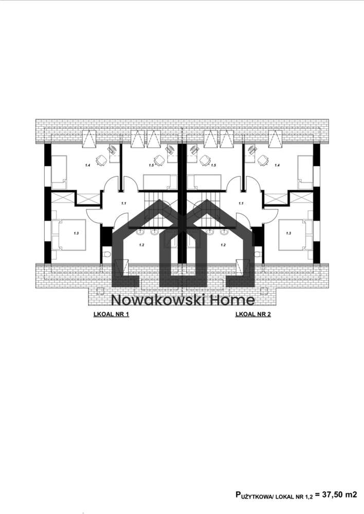 Nowoczesny dom-bliźniak z dużą działką!-5