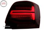 Stopuri Full LED VW POLO 6R 6C 61 (2011-2017) Semnal Dinamic Led Vento Look- livrare gratuita - 8
