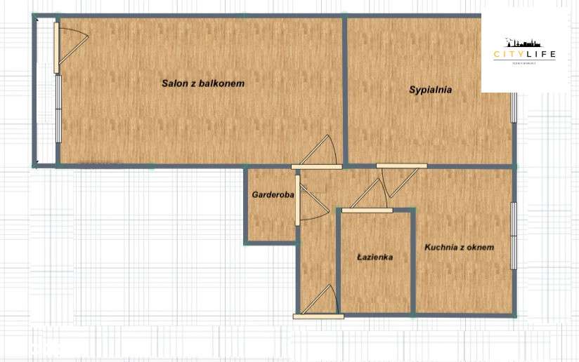 Piękny Parkiet | Dwustronne | Balkon | Cisza-12