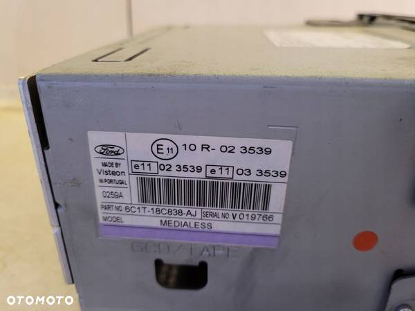 FORD TRANSIT CONNECT RADIO 6C1T-18C838 - 3