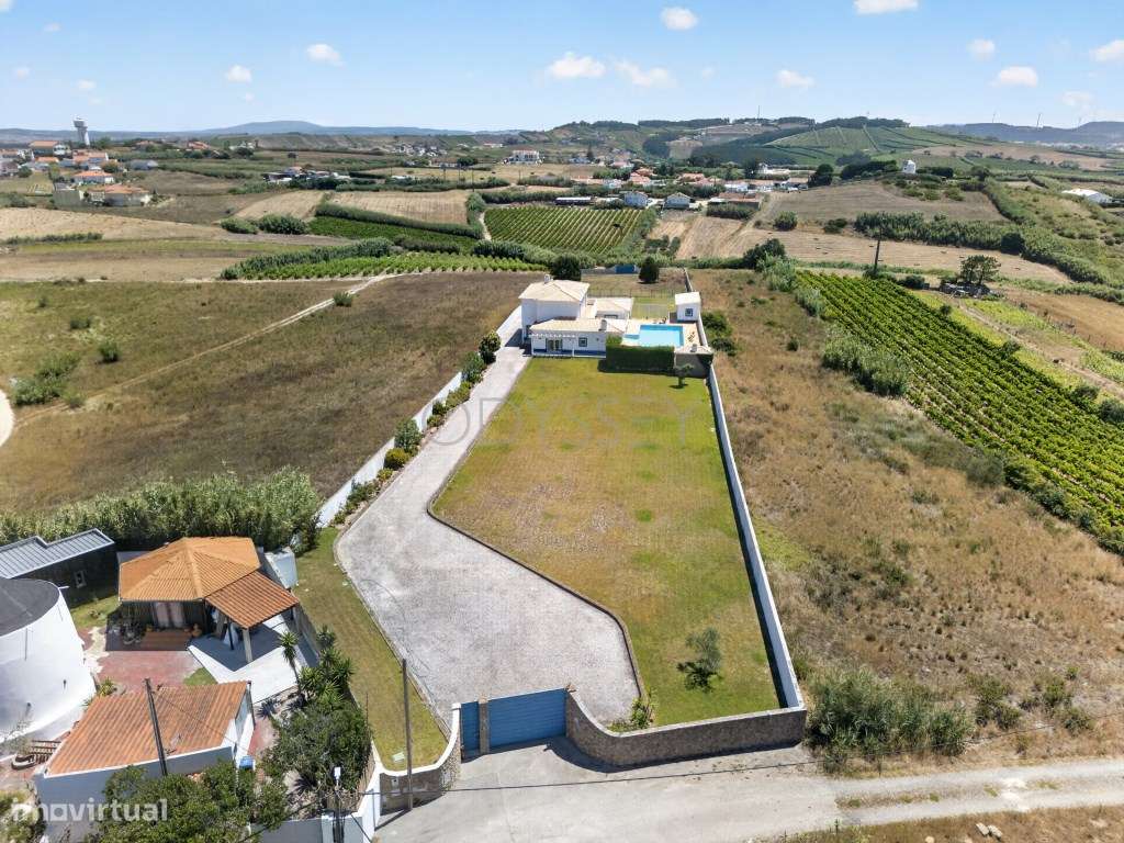 Excecional Moradia de Campo com Piscina e Vista Mar | Encarnação, M...-13