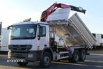 Mercedes-Benz ACTROS 2636 / 6 X 4 / 2 STR WYWROTKA + HDS FASSI F155 / ŁYCHA / HYDROBURTA /  AUTOMAT / - 1