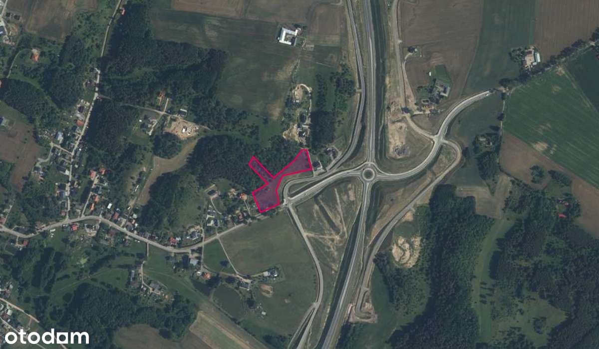 Działka 374/9 w miejscowości Pacółtowo - Pełny obrazek: 2/2