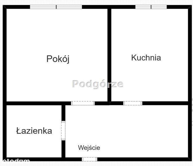 Zadbane, pokój + jasna kuchnia, Mpec, Kliny – pohled 3
