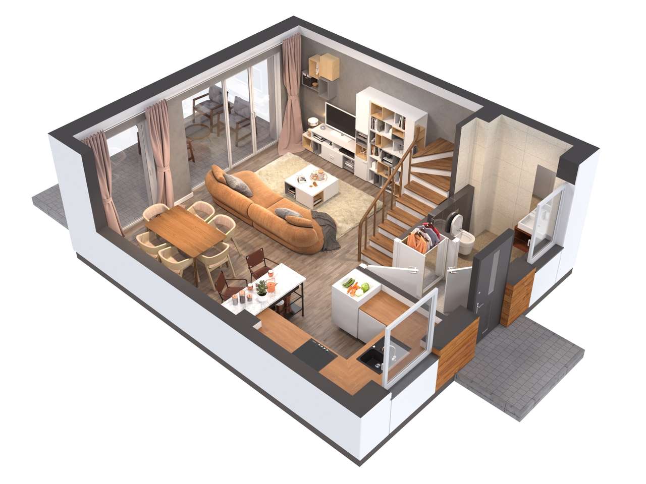 Najlepsza cena w okolicy! Nowoczesny dom z PV 4,8 kW|20 min od Poz-4