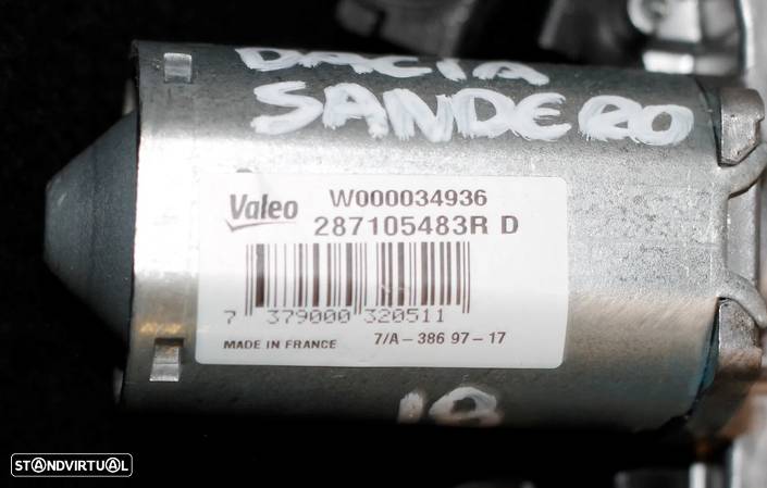 MOTOR LIMPA VIDRO TRASEIRO DACIA SANDERO - 4