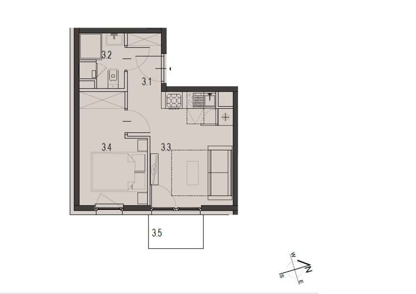 REZERWACJA | Zostało dostępne mieszkanie 27.5 m2-11