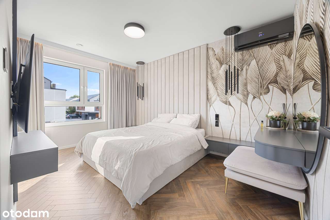 Nowoczesny luksusowy dom 157 m, ogród, klimatyzacja, kameralne osiedle-12