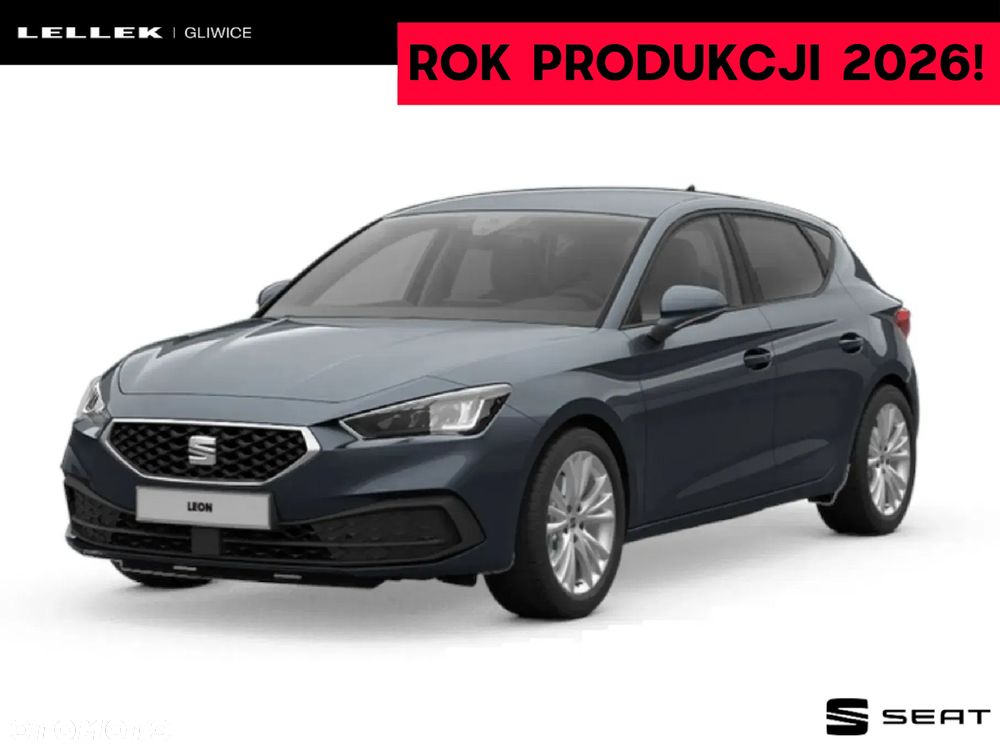 SEAT Leon Style 150KM! Grafitowy Nowy ROK! RATA NAJMU 1.358 zł brutto/mc!