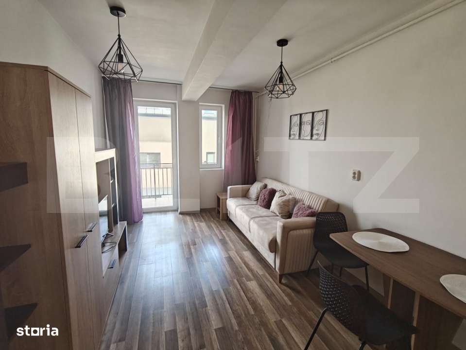 Apartament cu doua camere, mobilat, etaj 1, parcare, zona Terra - Imagine principală: 3/8