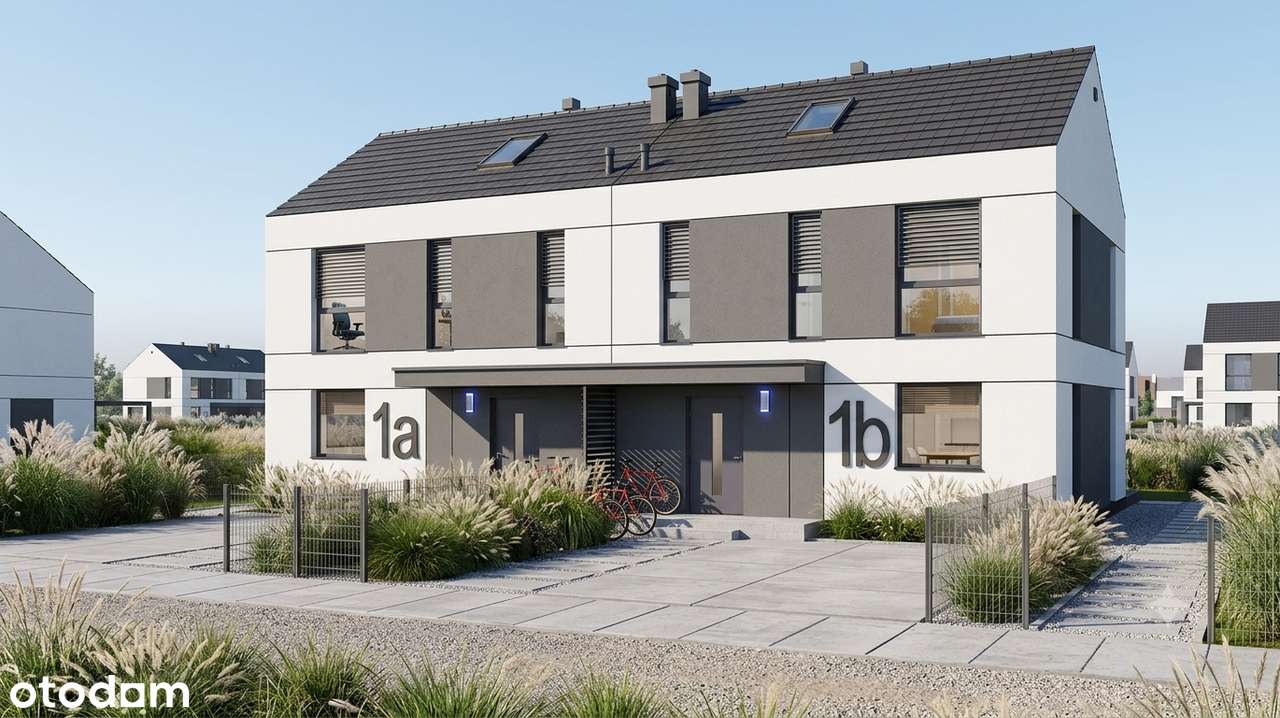 Dom bliźniak Wołczkowo 88,86m² | 4 Pokoje | Bezpośrednio