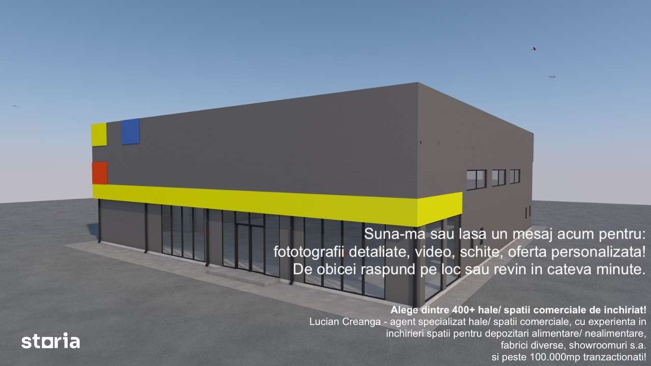 Hala/ spatiu 593mp - Rond Uricani - Imagine principală: 1/5