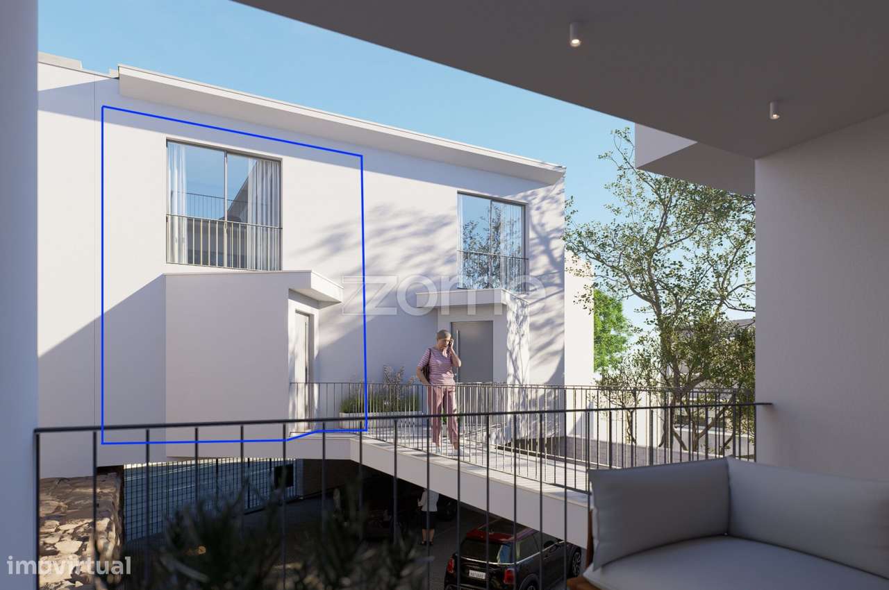 T2 Duplex Novo com varanda em V N Gaia_Devesas|Estacionamento|Elevado - Grande imagem: 5/12