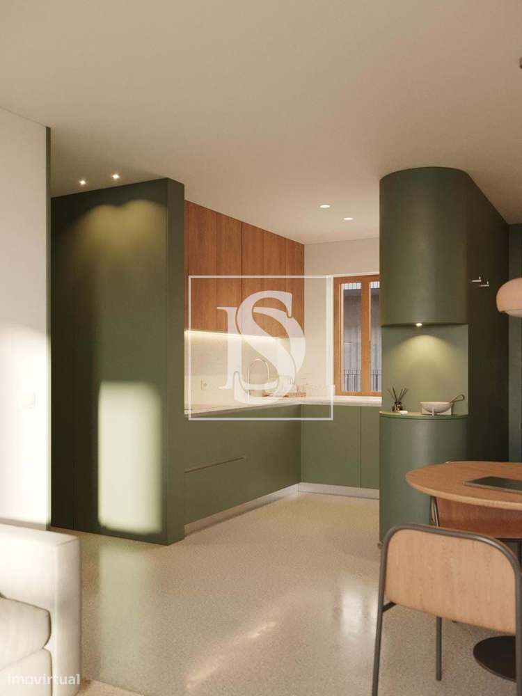 Apartamento T0, em construção, junto ao IPCA-14